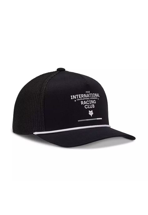 Gorro Jockey Lifestyle Niño Numerical Snapback Negro Fox-0