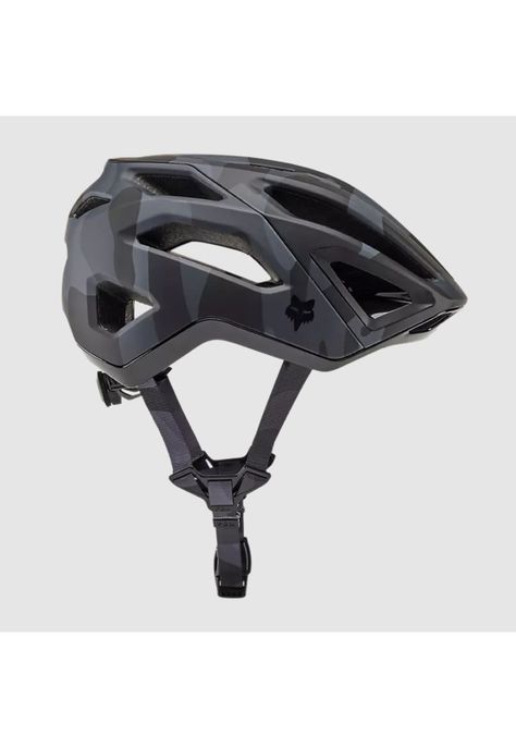 Casco Bicicleta Crossframe Pro Camo Negro Fox-0