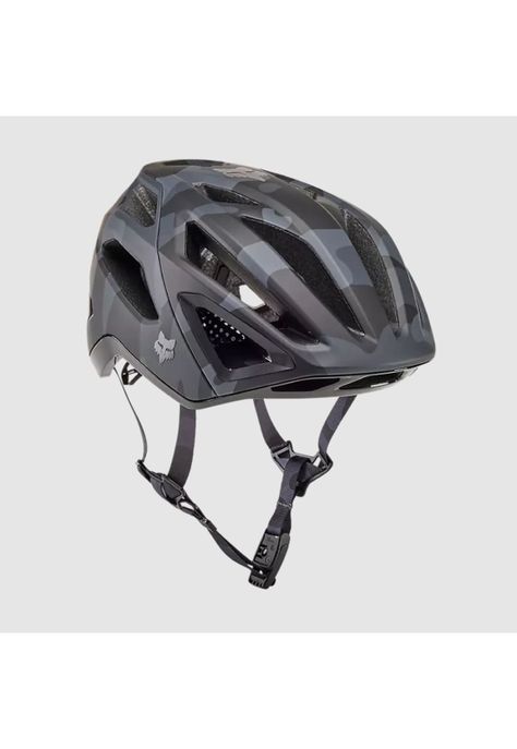 Casco Bicicleta Crossframe Pro Camo Negro Fox-1