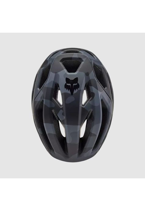 Casco Bicicleta Crossframe Pro Camo Negro Fox-2