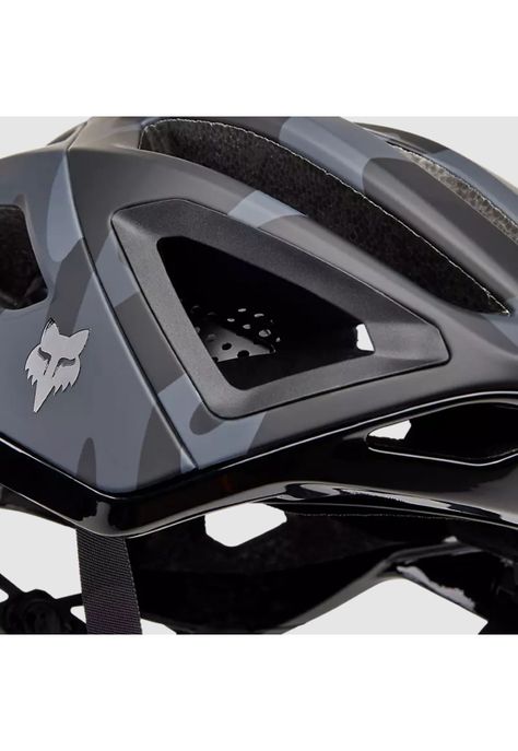 Casco Bicicleta Crossframe Pro Camo Negro Fox-8
