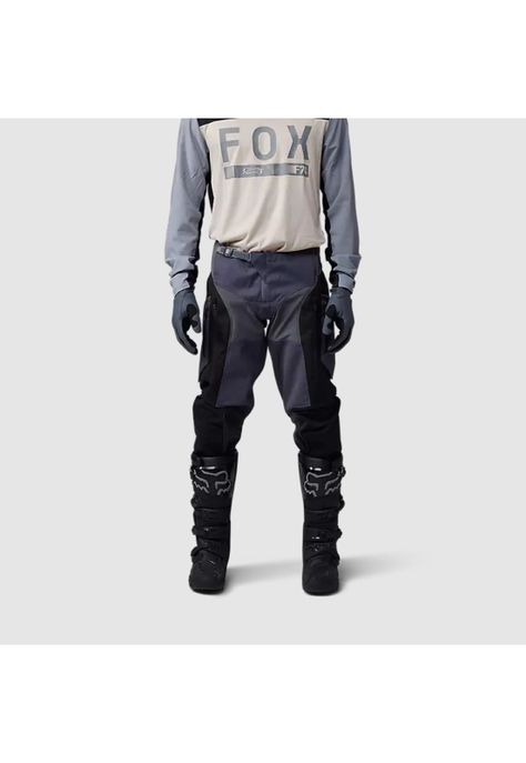 Pantalon Moto Ranger Off-Road Gris Fox-2