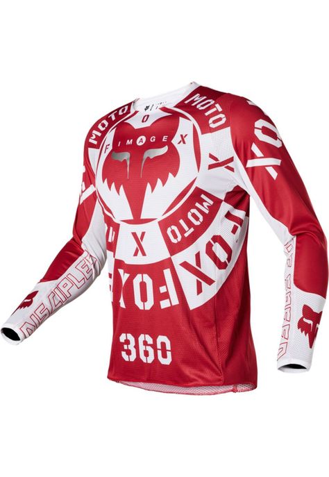 Polera Moto 360 Nobyl Rojo Fox-1