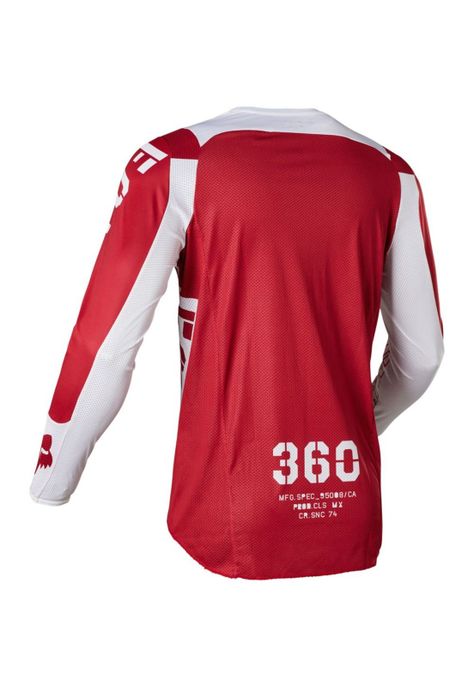 Polera Moto 360 Nobyl Rojo Fox-2
