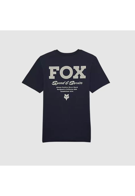 Polera Lifestyle Speed & Service Premium Azul Marino Fox-1