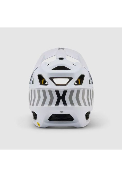Casco Bicicleta New Proframe Nace CE Blanco Fox-4
