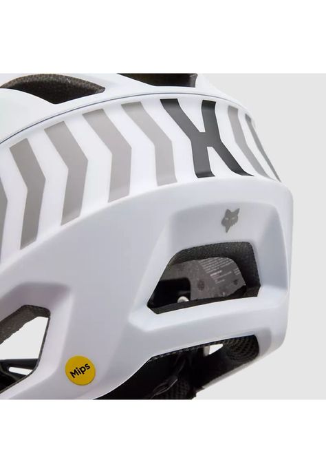 Casco Bicicleta New Proframe Nace CE Blanco Fox-6