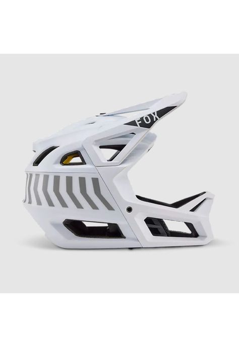 Casco Bicicleta New Proframe Nace CE Blanco Fox-1