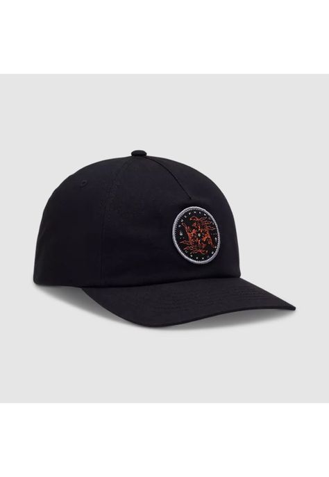 Gorro Jockey Lifestyle Plague Unstructured Negro Fox-0