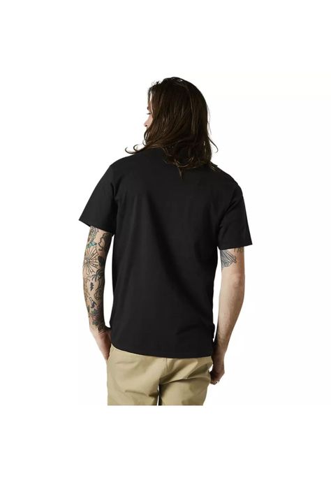 Polera Lifestyle Pinnacle Negro/Gris Fox-1