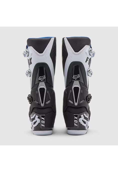 Botas Moto Instinct Blanco/Negro Fox-3