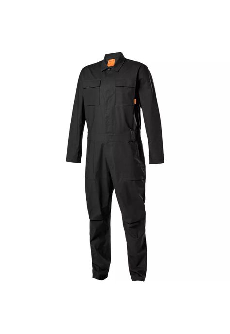 Traje Moto Antipolvo Defend Drive Negro Fox-2