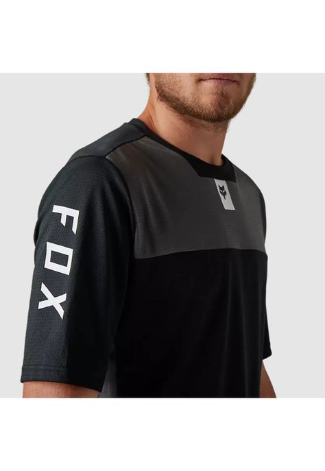 Polera Bicicleta Defend Negro Fox-4