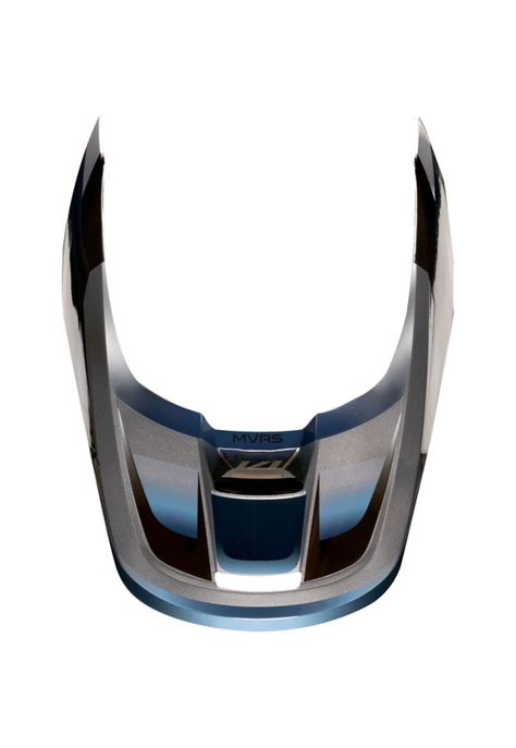 Visera Moto Niño Motif Azul/Gris Fox-0