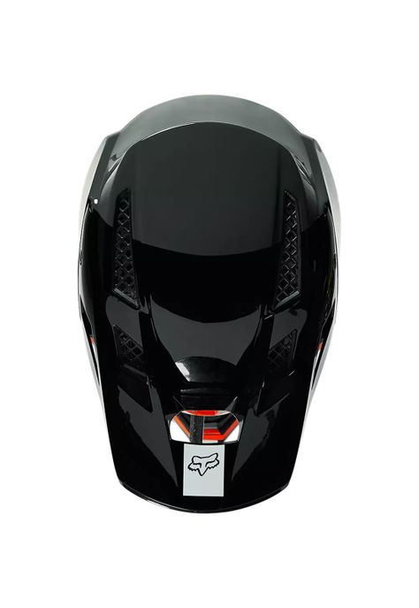Casco Bicicleta Rampage Pro Carbon Mips™ Fuel Negro/Naranjo Fox-2