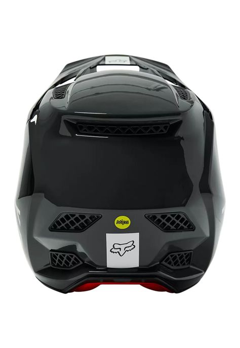 Casco Bicicleta Rampage Pro Carbon Mips™ Fuel Negro/Naranjo Fox-3