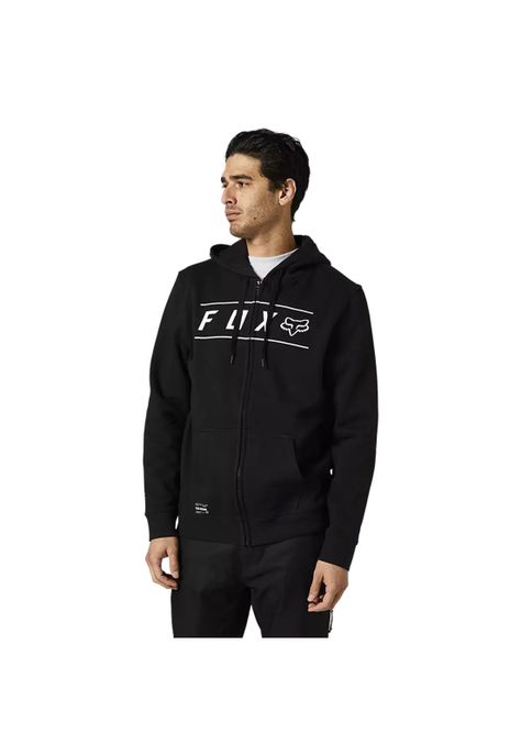 Poleron Lifestyle Pinnacle Zip Negro Fox-2