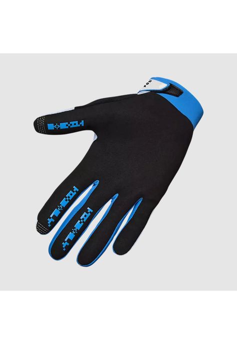 Guantes Bicicleta Ranger Digi Image Edicion Especial Azul Fox-1