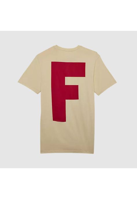 Polera Lifestyle Big F Premium Crema Fox-1