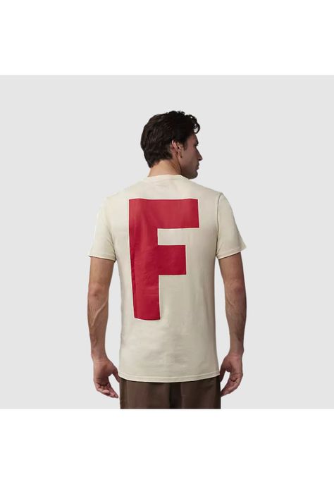 Polera Lifestyle Big F Premium Crema Fox-3
