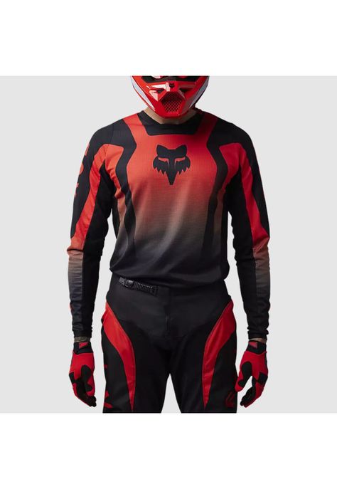 Polera Moto 180 Lean Rojo Fox-2