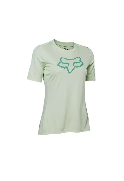 Polera Bicicleta Mujer Verde Fox-0