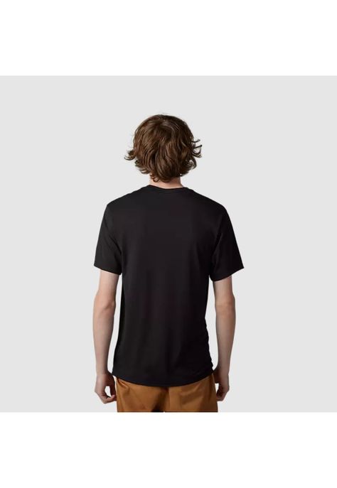 Polera Lifestyle Non Stop Negro Fox-1