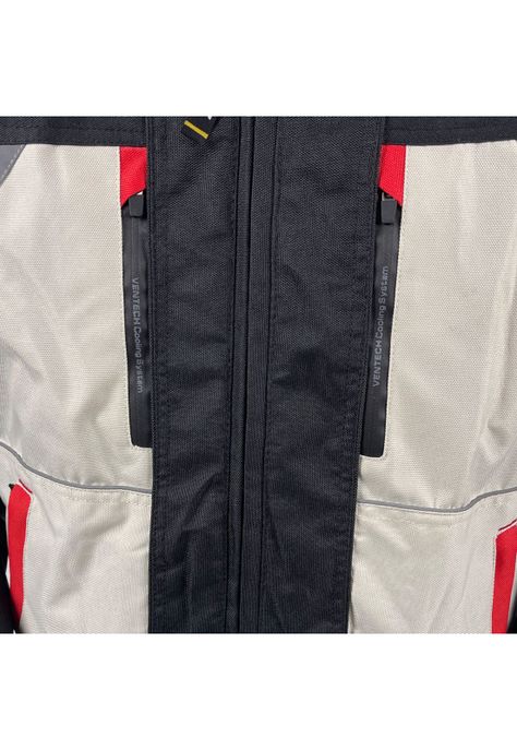 Chaqueta Moto Calle Reikon Gris/Rojo KMZ-4