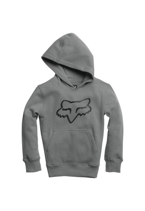 Poleron Lifestyle Niño Legacy Gris Fox-0