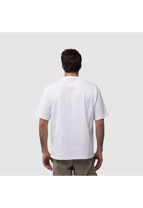 Polera Lifestyle Oversized Wordmark Blanco Fox-1