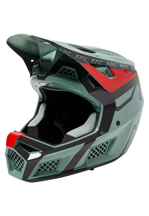 Casco Bicicleta Rampage Pro Carbon Mips™ Dvide Verde Fox-1
