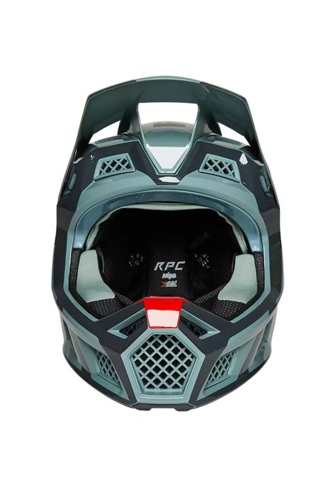 Casco Bicicleta Rampage Pro Carbon Mips™ Dvide Verde Fox-4
