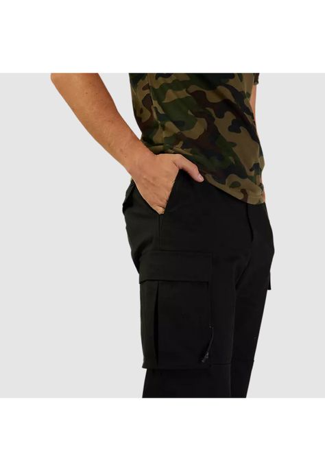Pantalon Lifestyle Source Utility Negro Fox-4