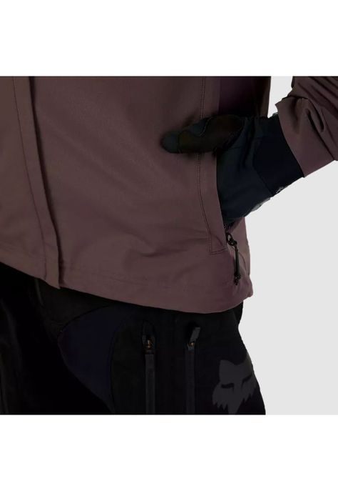 Chaqueta Moto Impermeable Offroad Morado Fox-7