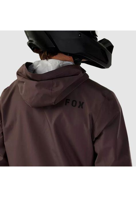 Chaqueta Moto Impermeable Offroad Morado Fox-8