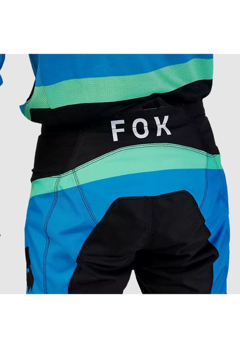 Pantalon Moto 180 Ballast Negro/Azul Fox-7