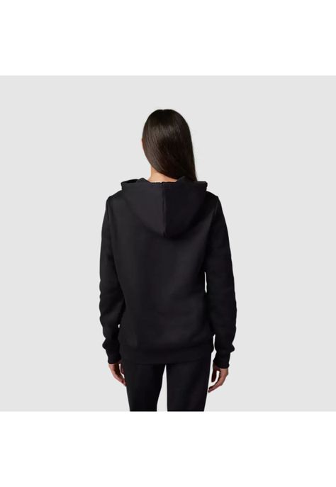 Poleron Lifestyle Mujer Absolute con Capucha Negro Fox-1