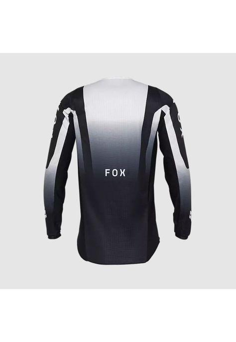 Polera Moto 180 Lean Negro/Blanco Fox-1