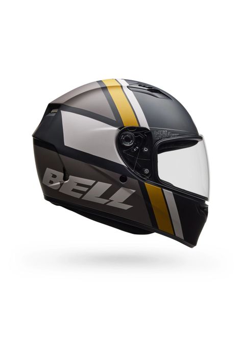 Casco Moto Calle Qualifier Chasm Negro Dorado Bell-2