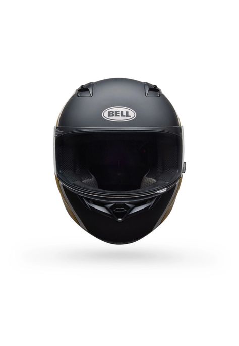 Casco Moto Calle Qualifier Chasm Negro Dorado Bell-3