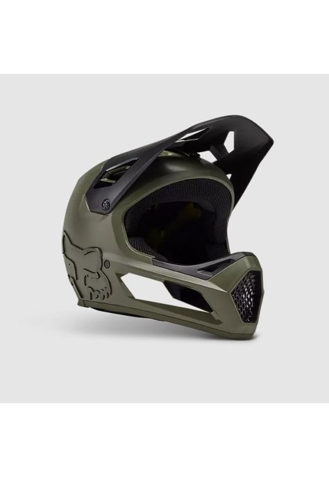 Casco Bicicleta Rampage Ceshyn Helmet Verde Oliva Fox-0