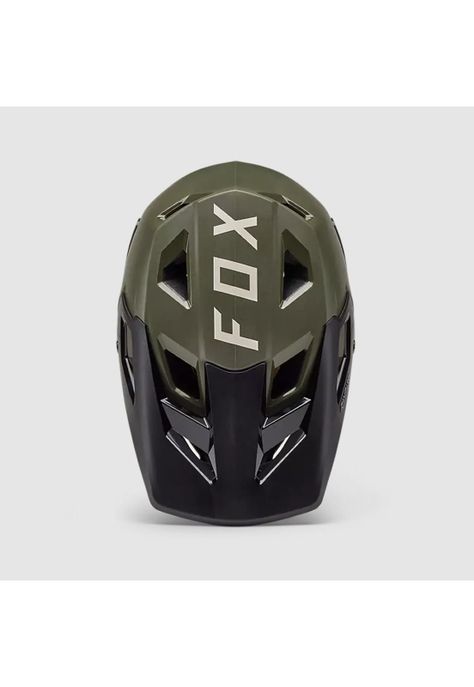 Casco Bicicleta Rampage Ceshyn Helmet Verde Oliva Fox-3
