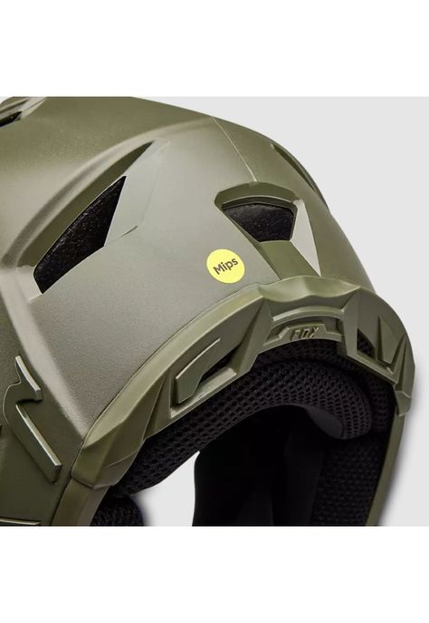 Casco Bicicleta Rampage Ceshyn Helmet Verde Oliva Fox-6