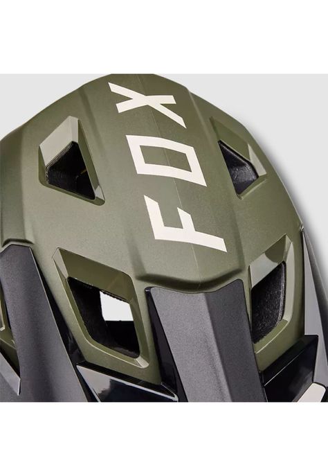 Casco Bicicleta Rampage Ceshyn Helmet Verde Oliva Fox-9