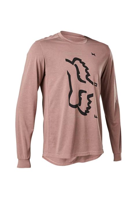 Polera Bicicleta Ranger Drirelease® Manga Larga Morado Fox-0