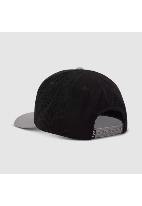 Gorro Jockey Lifestyle Moto-X Corduroy Negro Fox-1