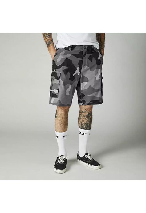 Short Lifestyle Slambozo 20 Camo Negro Fox-0