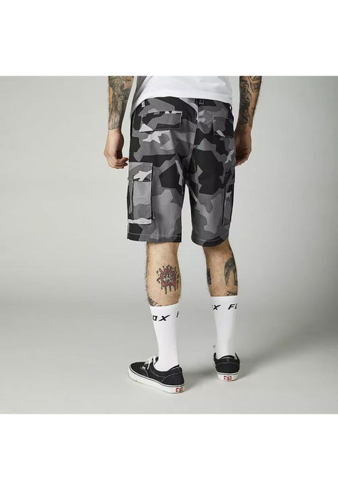 Short Lifestyle Slambozo 20 Camo Negro Fox-1