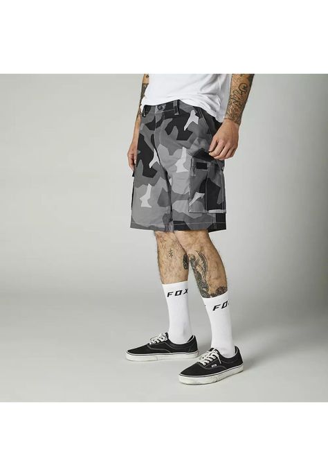 Short Lifestyle Slambozo 20 Camo Negro Fox-2