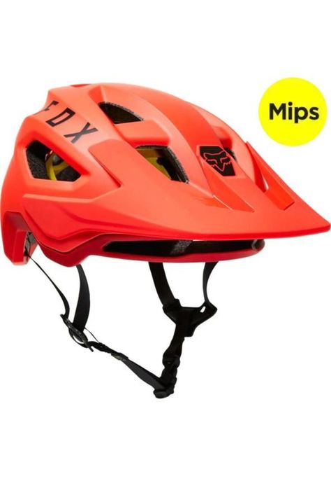 Casco Bicicleta Speedframe Mips 2021 Naranjo Fox-0